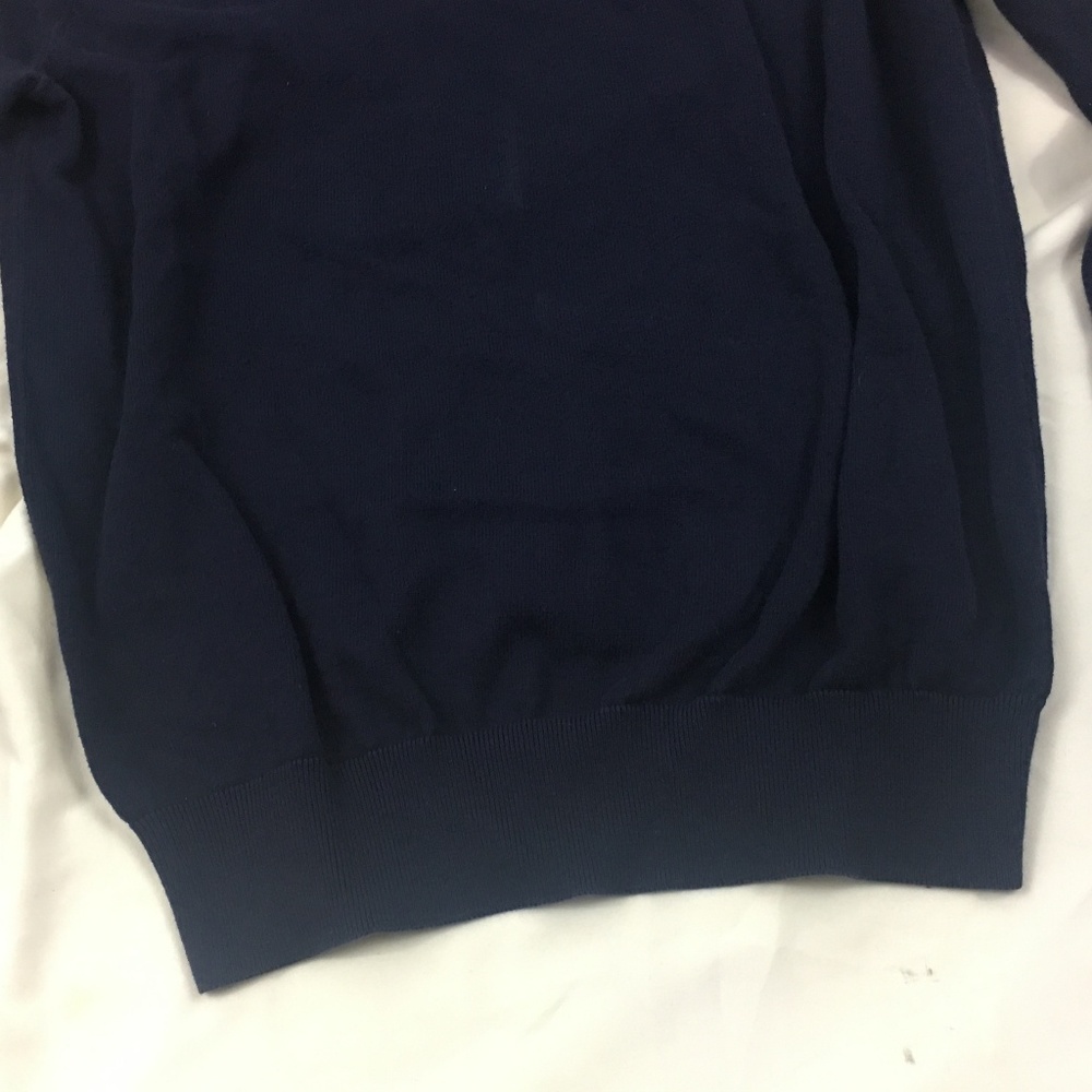 Small polo V-neck sweater - Picture 4 of 6